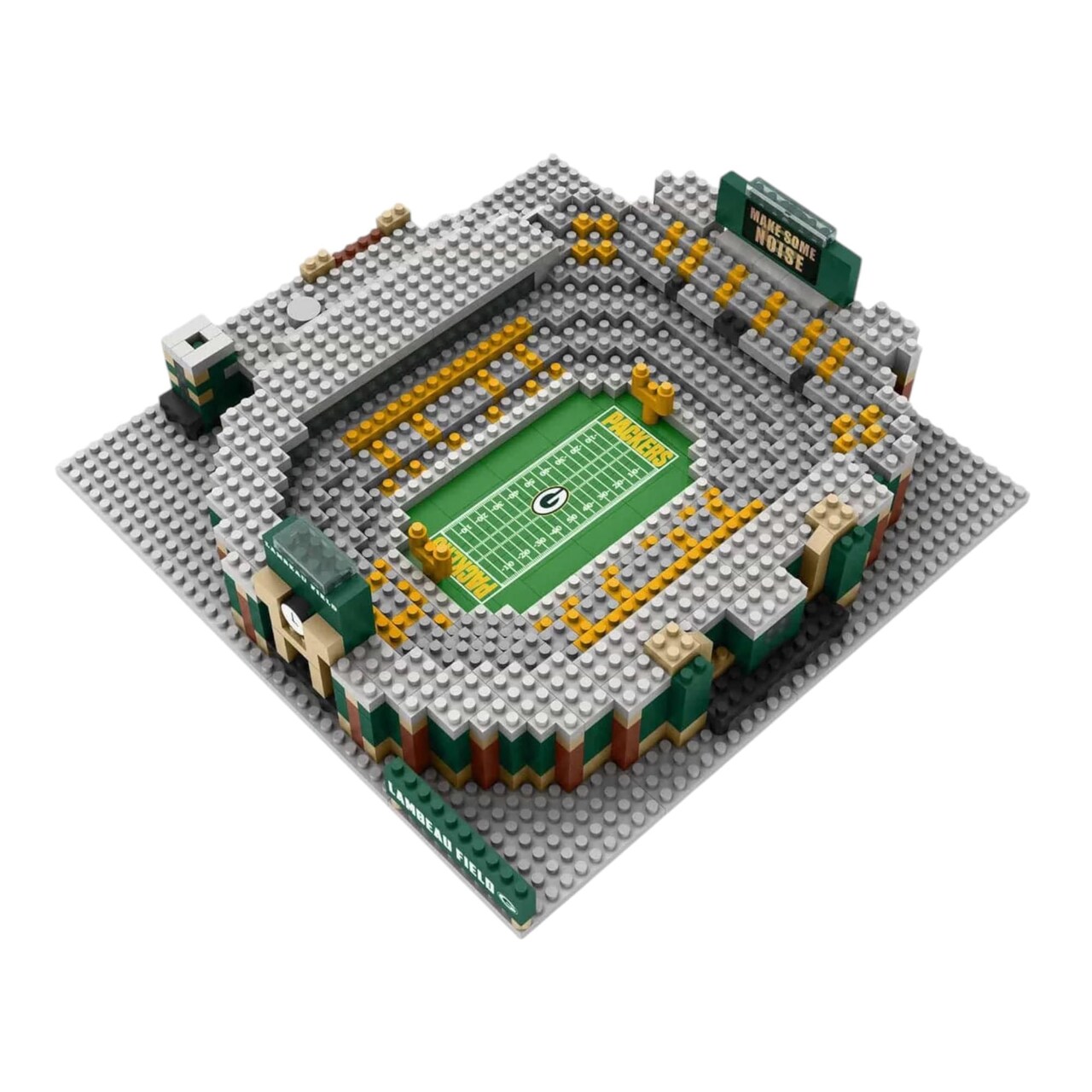 Green Bay Packers NFL BRXLZ Mini Stadium 972-Piece Building Block Set